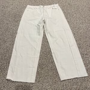 Madewell Women's White Flare & Wide Leg Jeans